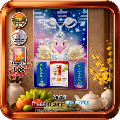 Lịch Tết treo tường 982LT