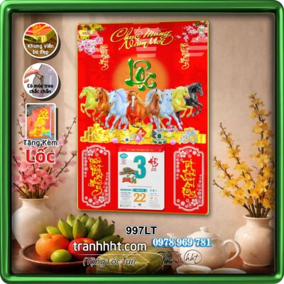 Lịch Tết treo tường 997LT