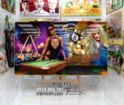 Tranh Bida Billiards BQC113