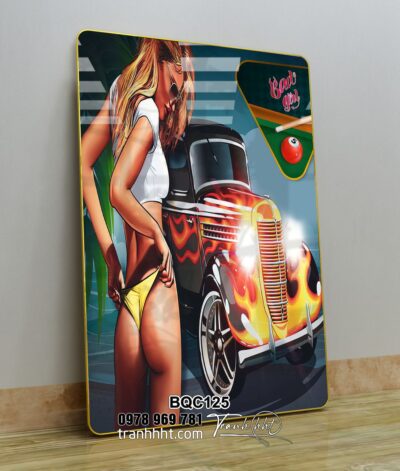 Tranh Bida Billiards BQC125