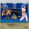 Tranh phòng Bida, Billiards, tiệm Bi-a cơ cuối gương ở mặt trăng treo tường BQC126