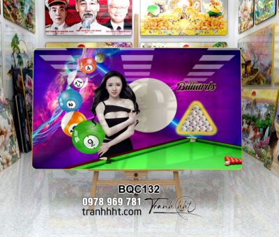 Tranh Bida Billiards BQC132