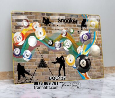 Tranh Bida Billiards BQC137