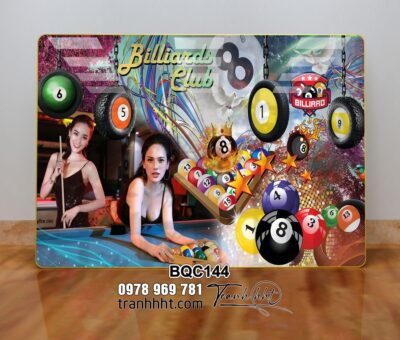 Tranh Bida Billiards BQC144