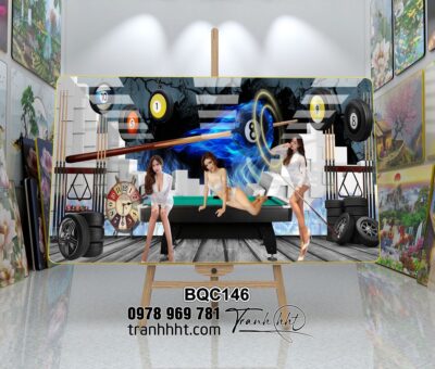 Tranh Bida Billiards BQC146