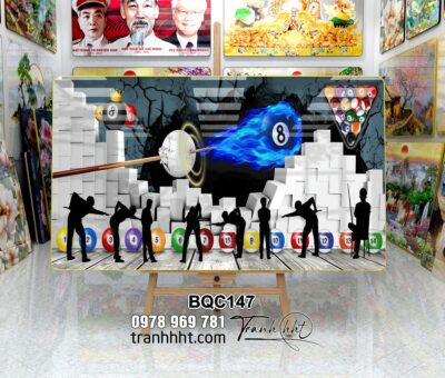 Tranh Bida Billiards BQC147