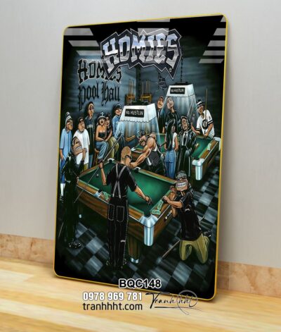 Tranh Bida Billiards BQC148