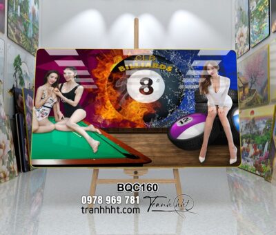 Tranh Bida Billiards BQC160