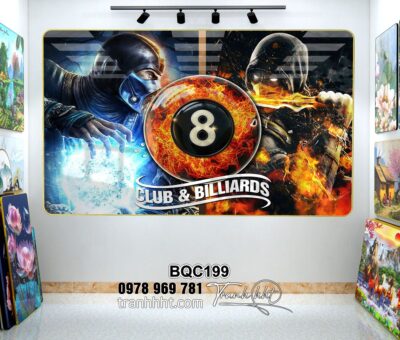 Tranh Bida Billiards BQC199