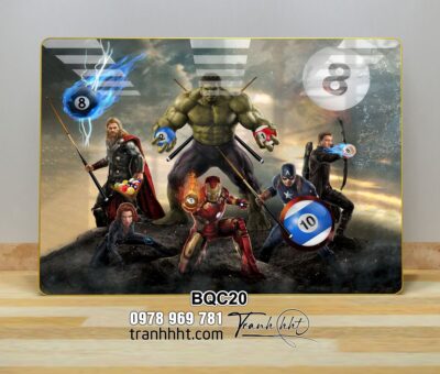 Tranh Bida Billiards BQC20