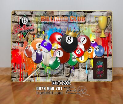Tranh Bida Billiards BQC202