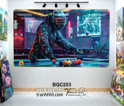 Tranh Bida Billiards BQC203