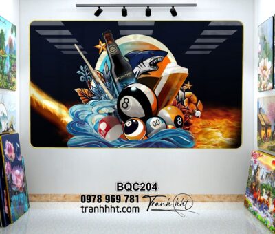 Tranh Bida Billiards BQC204