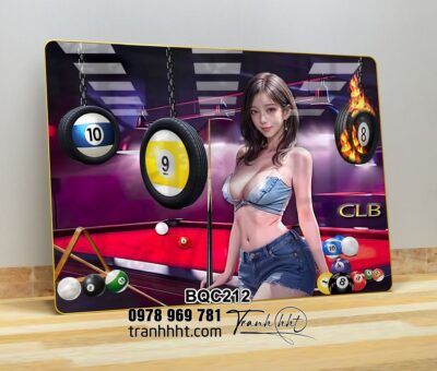 Tranh Bida Billiards BQC212