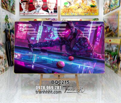 Tranh Bida Billiards BQC215