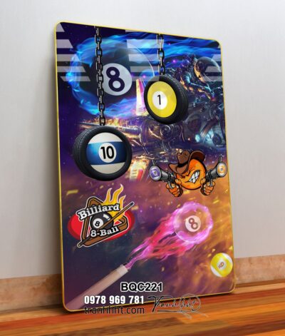 Tranh Bida Billiards BQC221