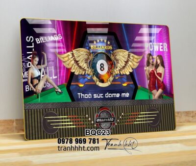 Tranh Bida Billiards BQC23
