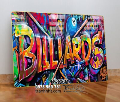 Tranh Bida Billiards BQC231