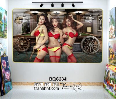 Tranh Bida Billiards BQC234