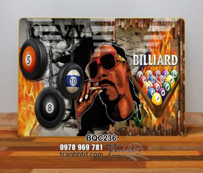 Tranh Bida Billiards BQC236