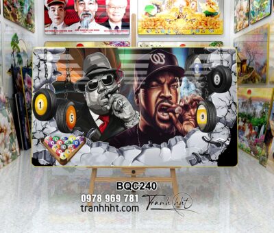 Tranh Bida Billiards BQC240