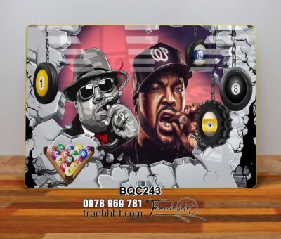 Tranh Bida Billiards BQC243
