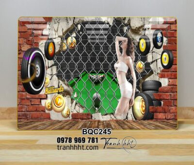 Tranh Bida Billiards BQC245