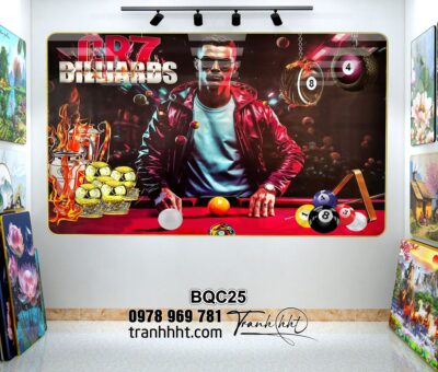 Tranh Bida Billiards BQC25