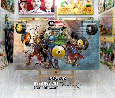 Tranh Bida Billiards BQC262