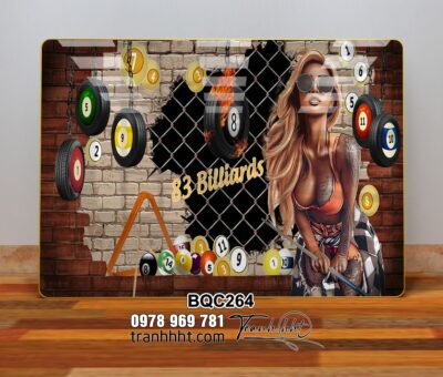 Tranh Bida Billiards BQC264
