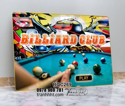Tranh Bida Billiards BQC269