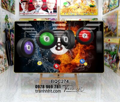 Tranh Bida Billiards BQC274