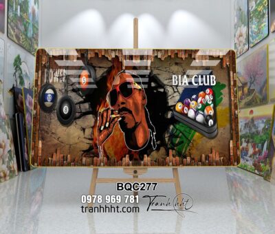 Tranh Bida Billiards BQC277