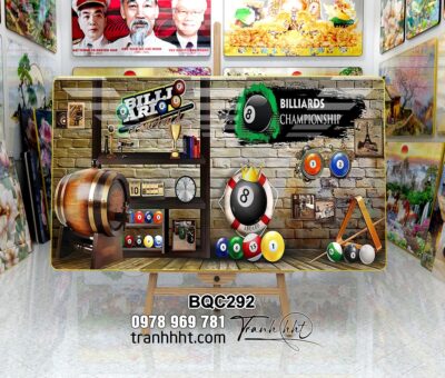 Tranh Bida Billiards BQC292