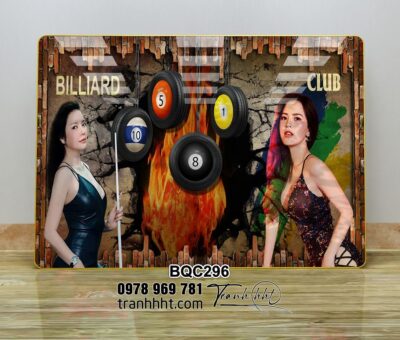 Tranh Bida Billiards BQC296