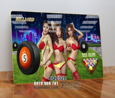 Tranh Bida Billiards BQC326