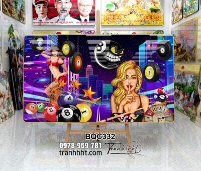 Tranh Bida Billiards BQC332