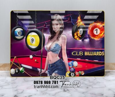 Tranh Bida Billiards BQC35
