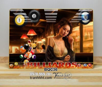 Tranh Bida Billiards BQC36