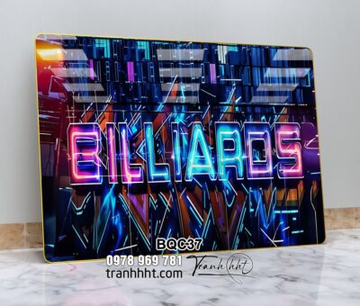 Tranh Bida Billiards BQC37