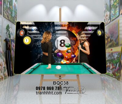 Tranh Bida Billiards BQC38