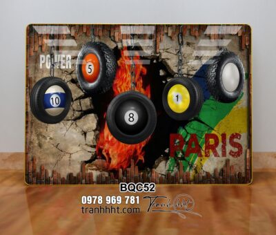 Tranh Bida Billiards BQC52