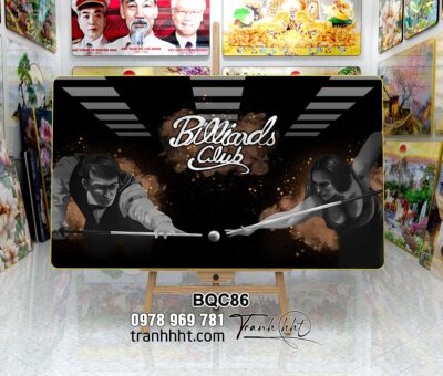 Tranh Bida Billiards BQC86