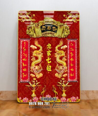 Tranh Phòng Thờ Cửu Huyền Thất Tổ CHQC12