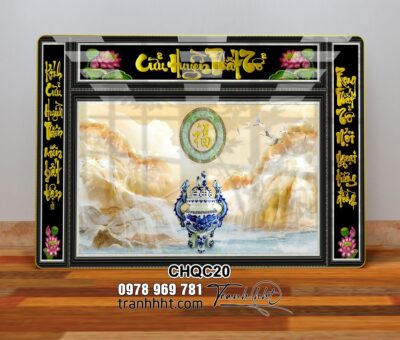 Tranh Phòng Thờ Cửu Huyền Thất Tổ CHQC20
