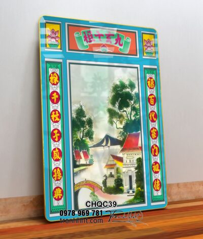 Tranh Phòng Thờ Cửu Huyền Thất Tổ CHQC39