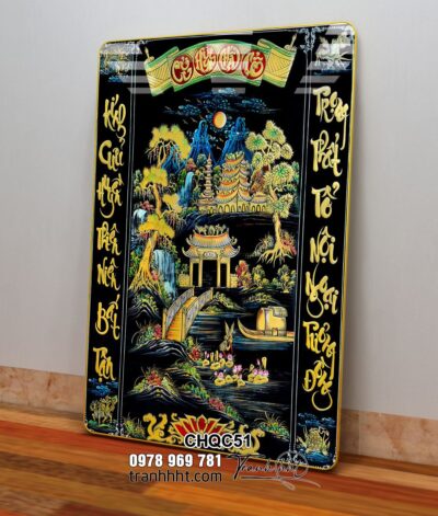 Tranh Phòng Thờ Cửu Huyền Thất Tổ CHQC51