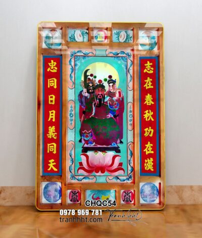 Tranh Phòng Thờ Cửu Huyền Thất Tổ CHQC54