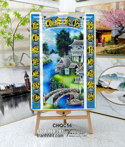 Tranh Phòng Thờ Cửu Huyền Thất Tổ CHQC56