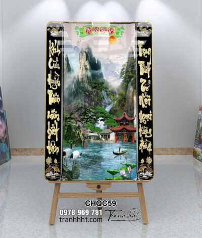 Tranh Phòng Thờ Cửu Huyền Thất Tổ CHQC59